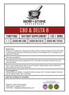Hemp & Stone Apothecary CBD & Delta 8 Tincture 2500 mg