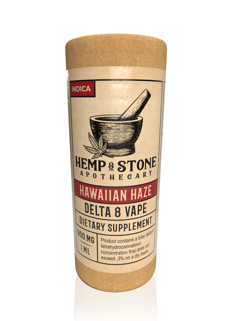 Hemp & Stone Apothecary Delta 8 Vape (Indica)