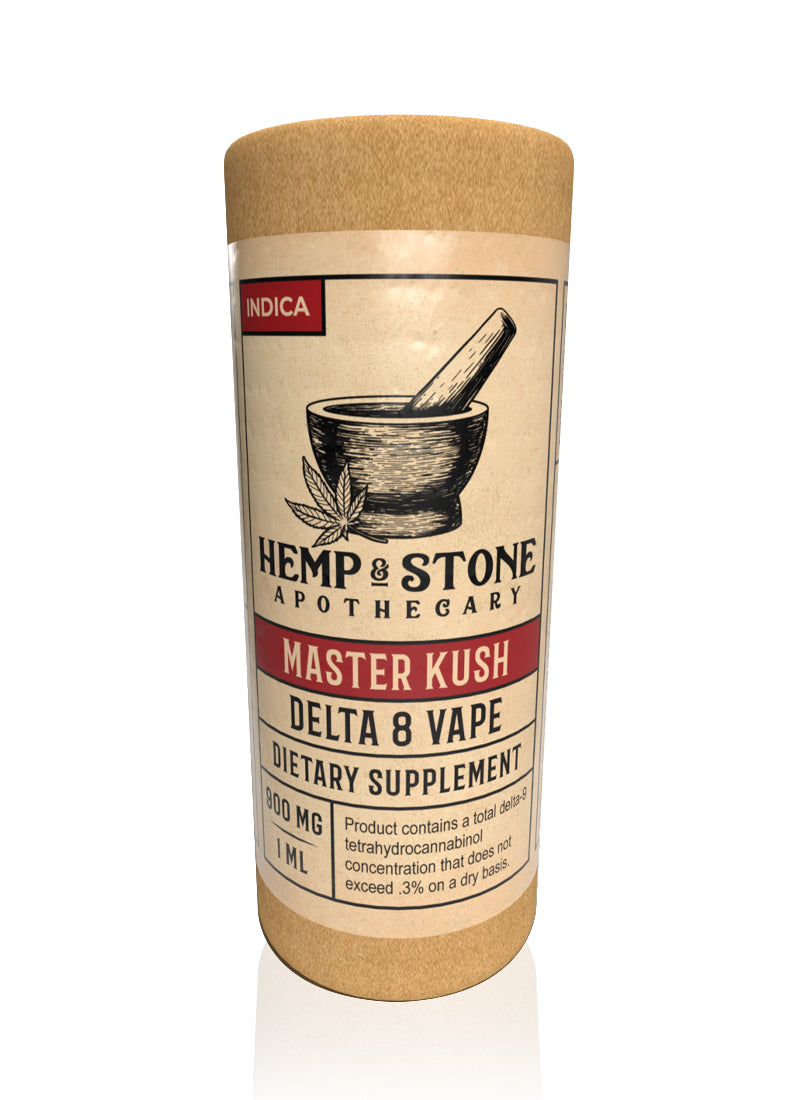 Hemp & Stone Apothecary Delta 8 Vape (Indica)