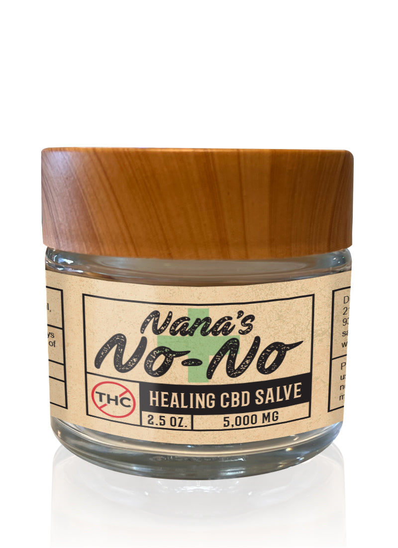 NaNa's No-No Healing CBD Salve - Happy Hippy Haus – Happy Hippy
