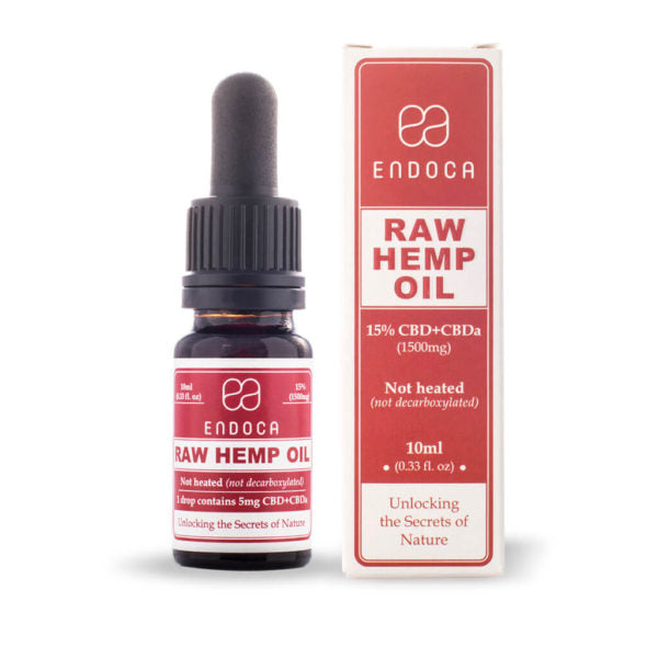 Raw Hemp Oil Drops 1500mg
