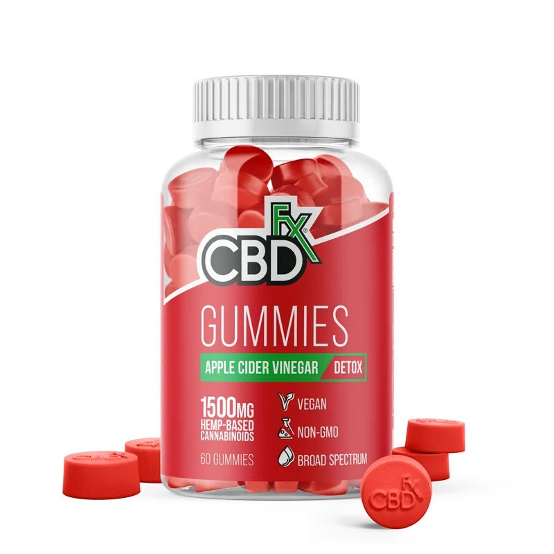 CBDfx CBD Gummies with Apple Cider Vinegar 1500mg