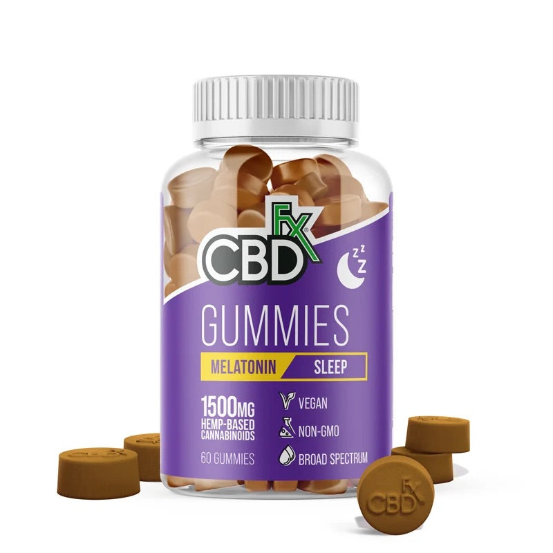 CBDfx CBD Gummies For Sleep With Melatonin 1500mg