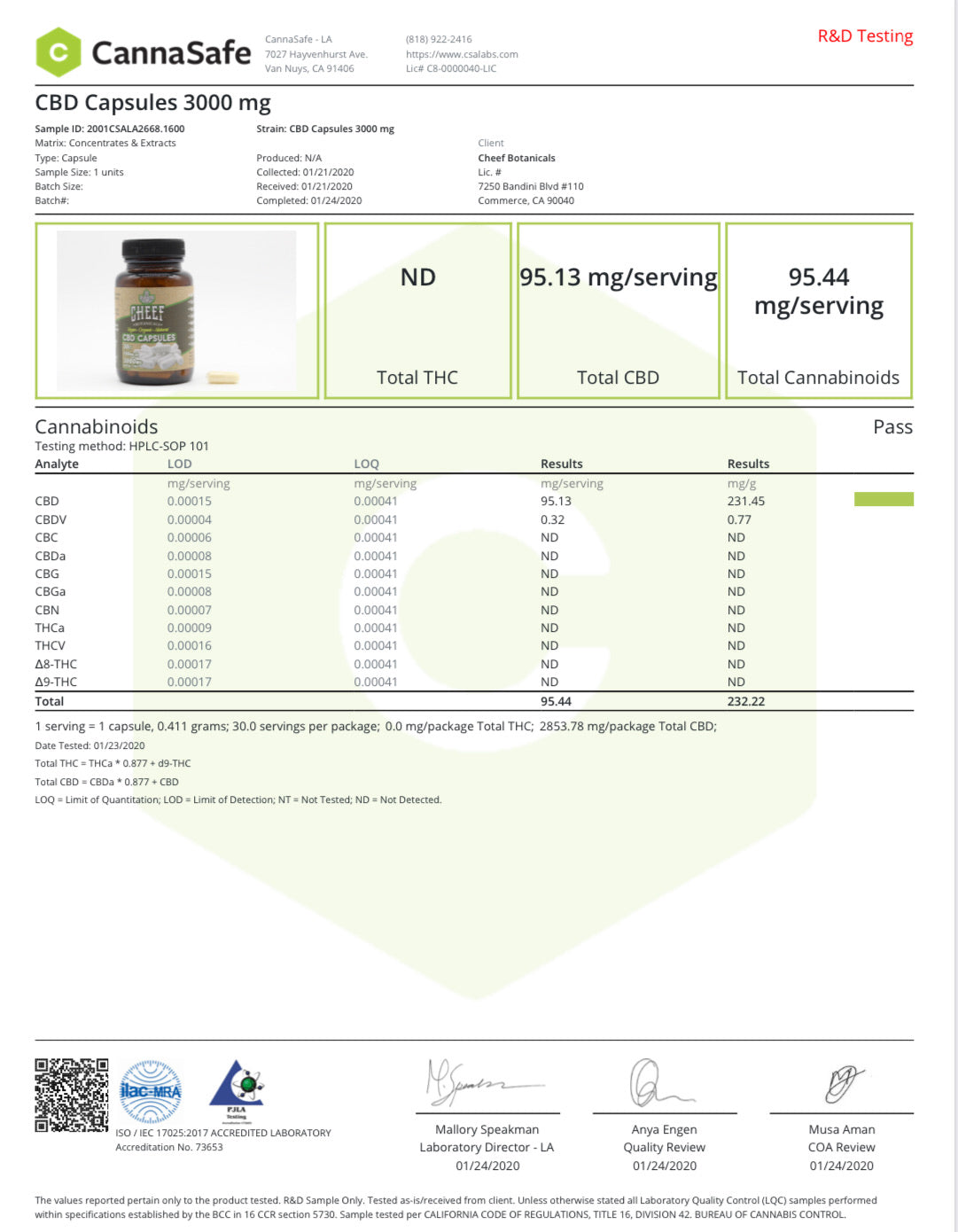 Cheef Botanicals Vegan CBD Gummies 3000mg