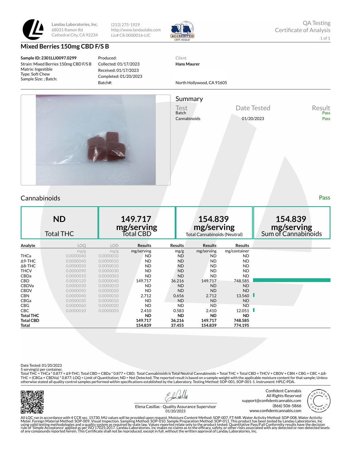 Hemp & Stone Apothecary 150mg full spec CBD Gummy 3000mg