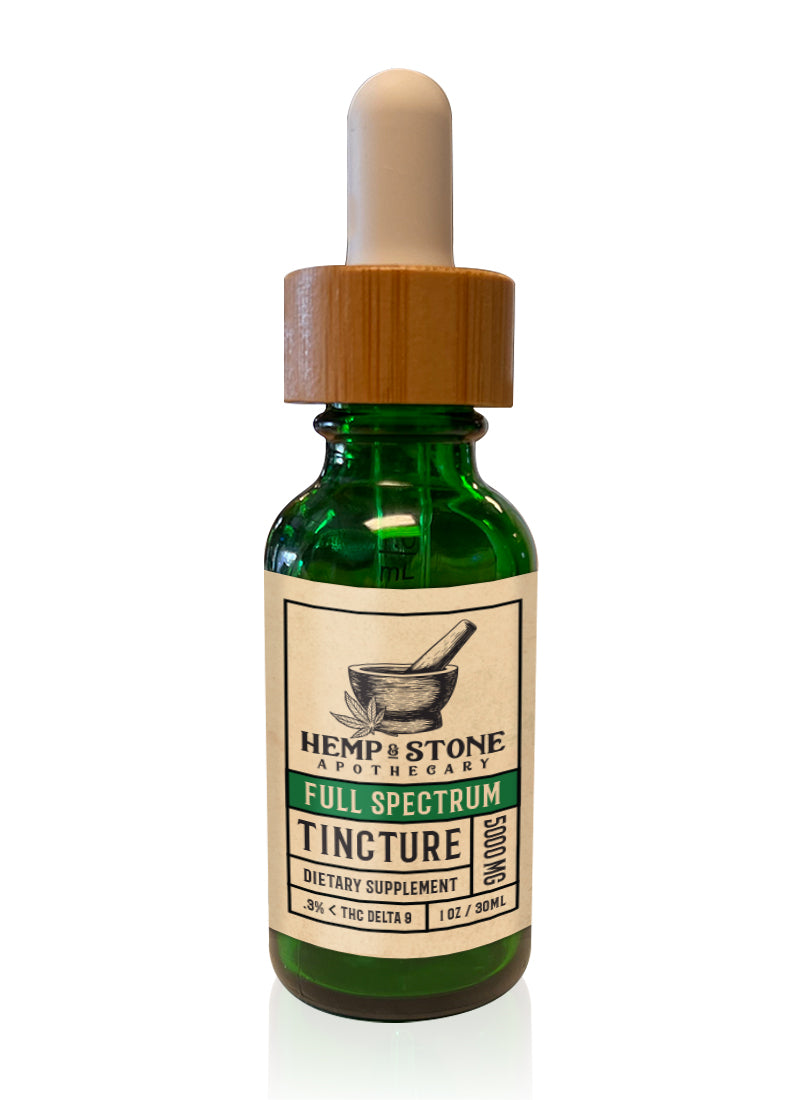 Hemp & Stone Apothecary Full Spectrum CBD Tincture 5000mg