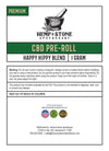 Hemp & Stone Apothecary CBD Pre Roll