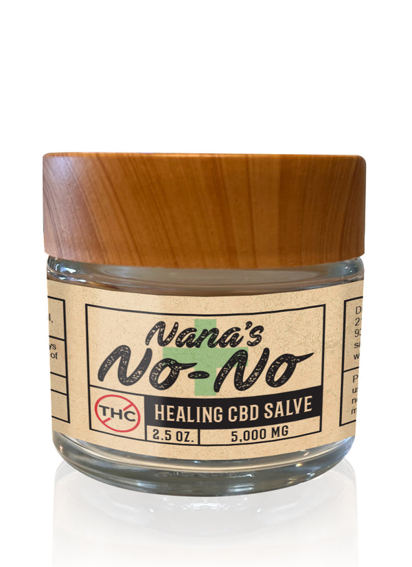 Nana’s No-No Healing CBD Salve (2X THE CBD FOR FREE)