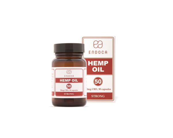 RAW CBD CAPSULES (STRONG) 50mg