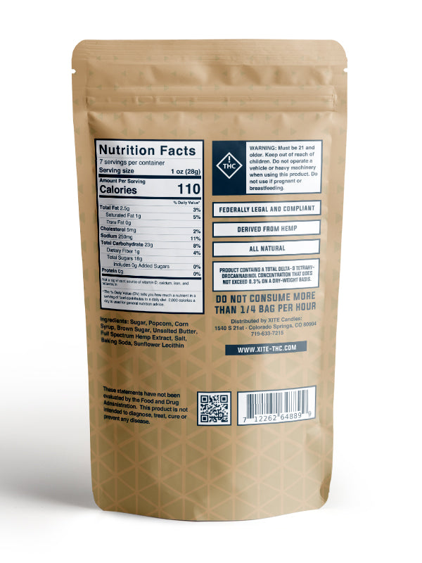 XITE Delta 9 Caramel Popcorn
