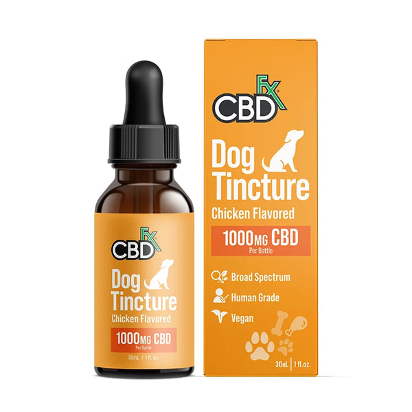 CBD Oil for Dogs – Real Bacon or Chicken Flavor: Hemp Oil for Dogs 1000mg