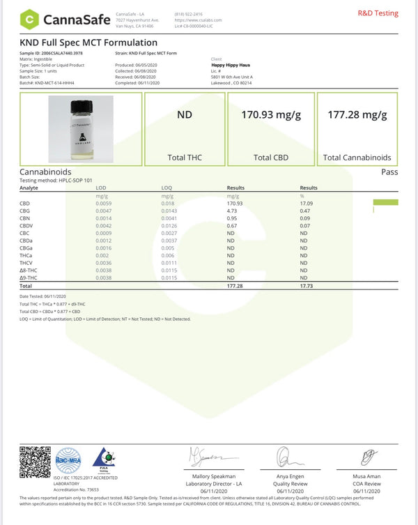 Hemp & Stone Apothecary Full Spectrum CBD Tincture 5000mg